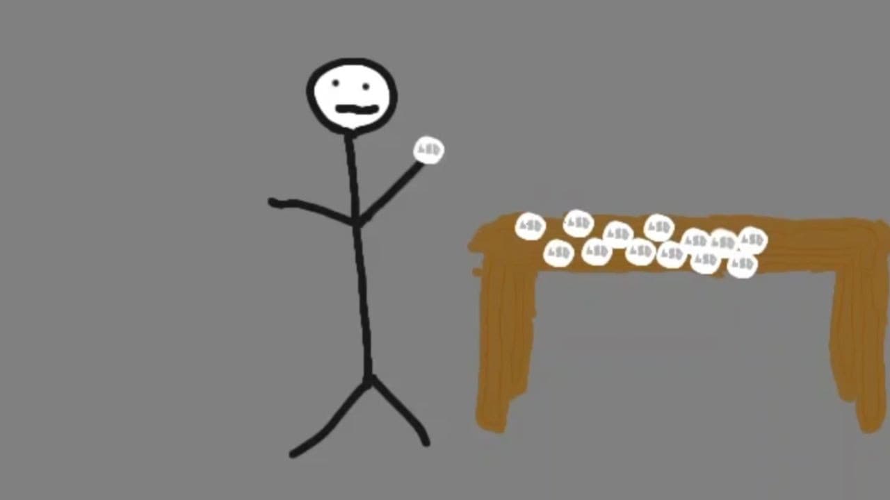 A Stick Man's Acid Trip Movie: Wild Psychedelic Animated