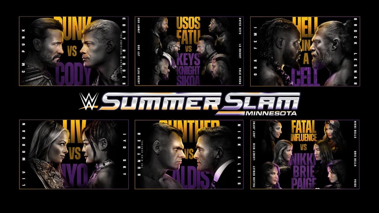WWE SummerSlam 2026: Saturday Preview & Match Card