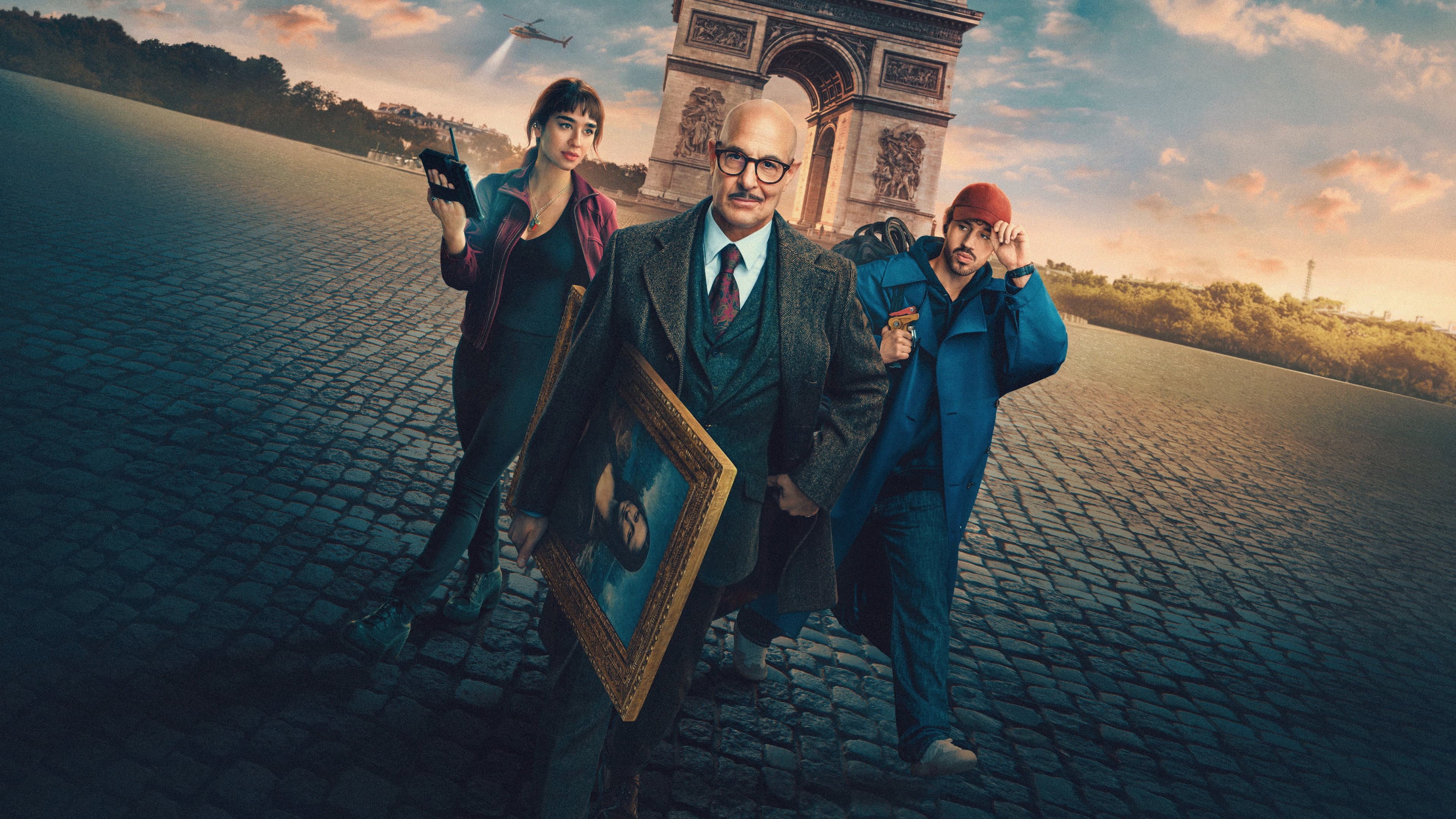 Masterplan Review: Tucci's Breezy Heist Comedy