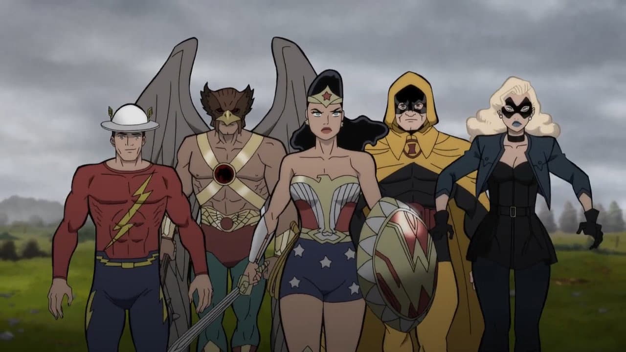 Justice Society: World War II still 5