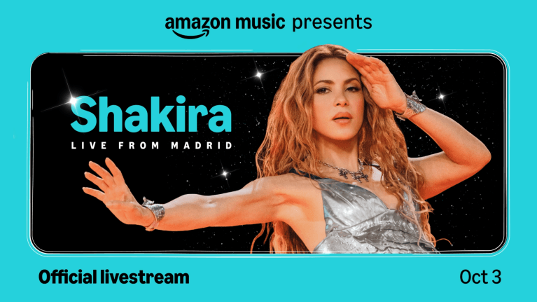 How to Stream Shakira's Madrid Concert on Amazon Music