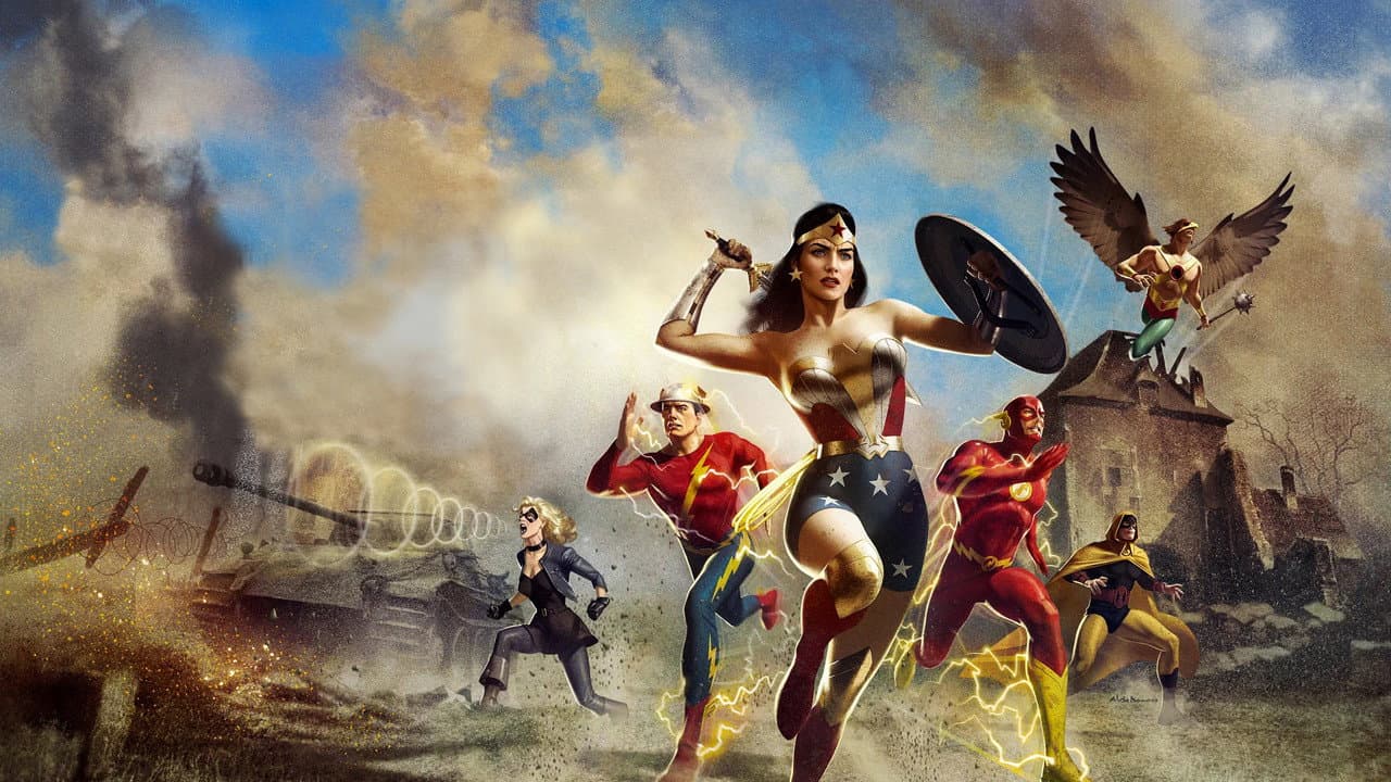 Justice Society: World War II still 8