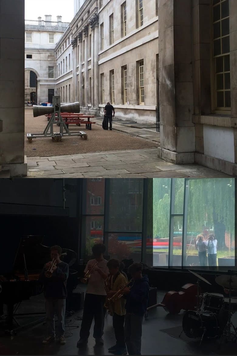Four Films About Music: Silent Jazz, Orchestra, Pause, Int
